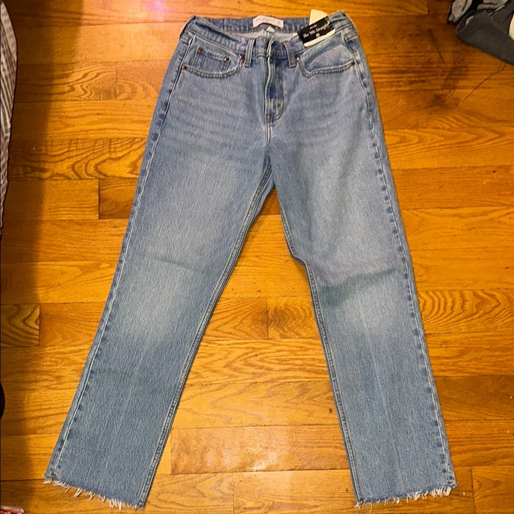 Classic Blue Women's Straight Jeans